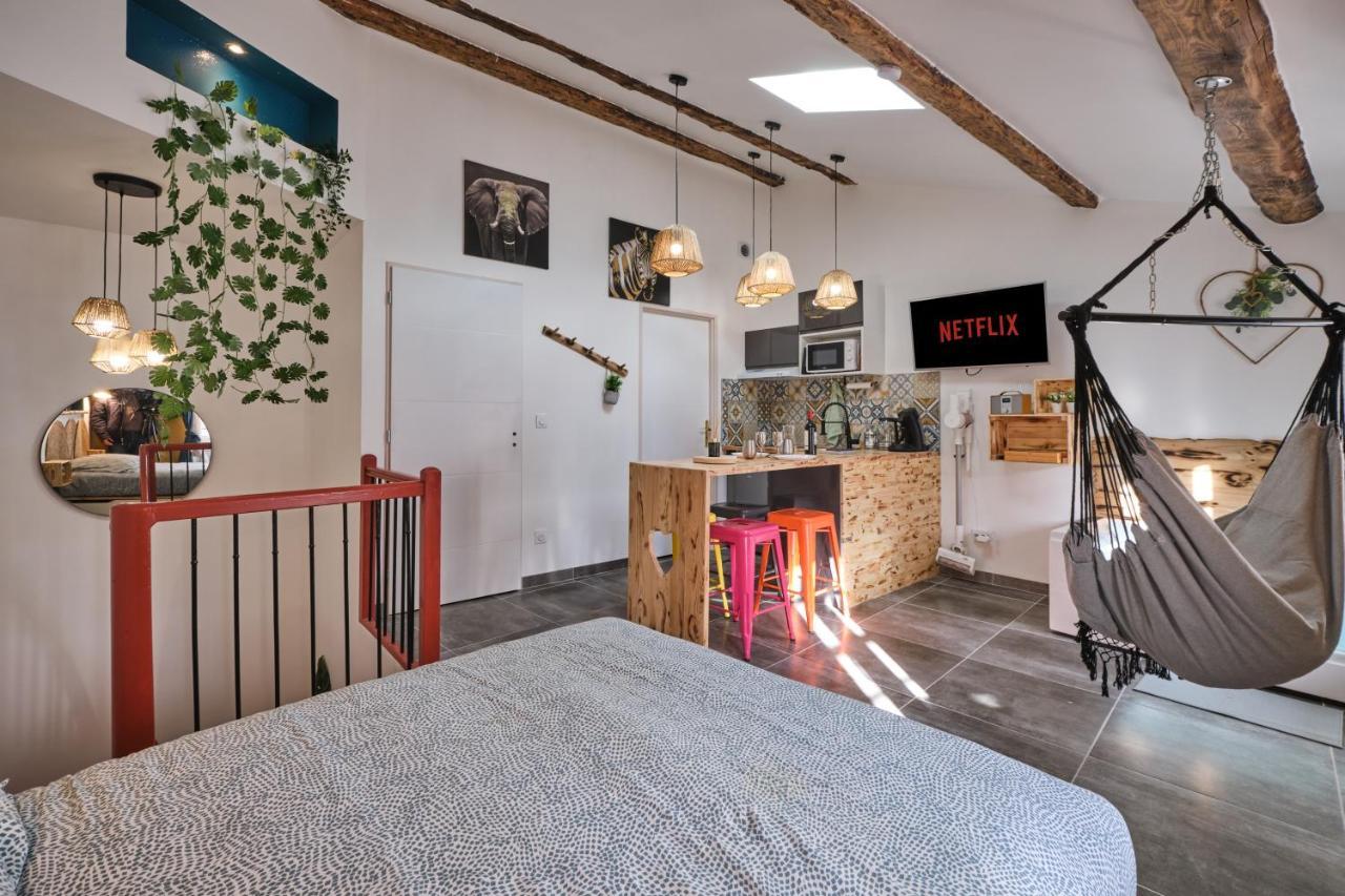 Place Carnot - Studio Tout Equipe Avec Jacuzzi Proche Toutes Commodites Каркассон Экстерьер фото